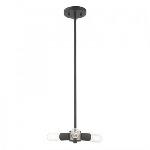 Copenhagen 3 Light Black Mini Chandelier, Lighting, Laura of Pembroke