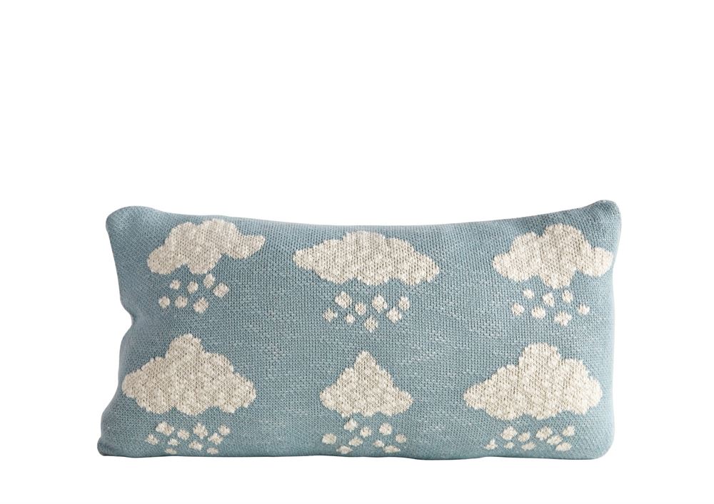 Cotton Knit Cloud Pillow, Baby, Laura of Pembroke