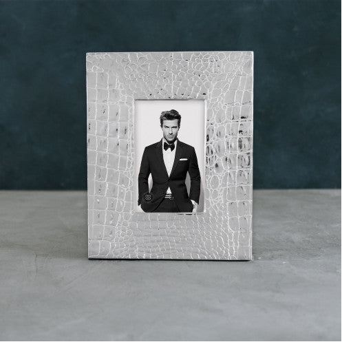 Croc 4 x 6 Silver Frame