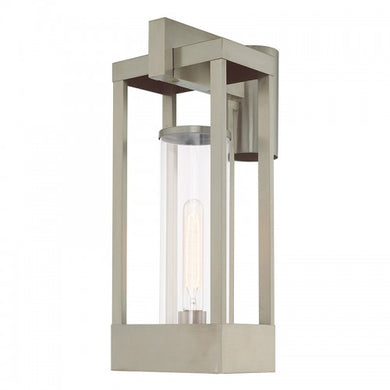 Delancey 1 Light Brushed Nickel Post Top Lantern, Lighting, Laura of Pembroke