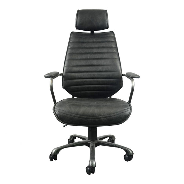 EXECUTIVE SWIVEL OFFICE CHAIR BLACK