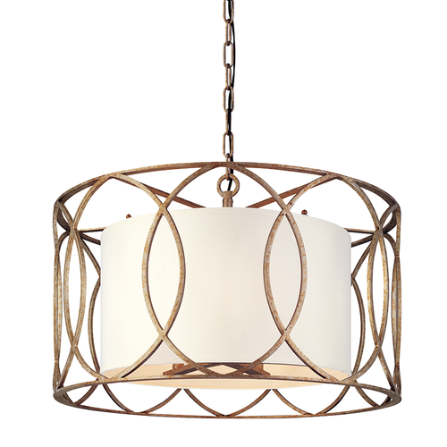 Silve Gold Sausalito 5 Light Chandelier, Lighting, Laura of Pembroke