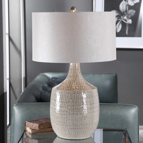 FELIPE GRAY TABLE LAMP