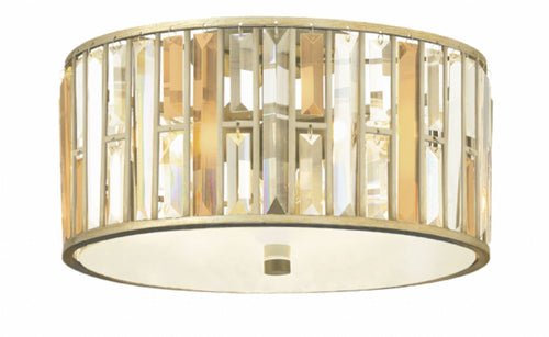 Silver Leaf Gemma Flush Mount, Lighting, Laura of Pembroke