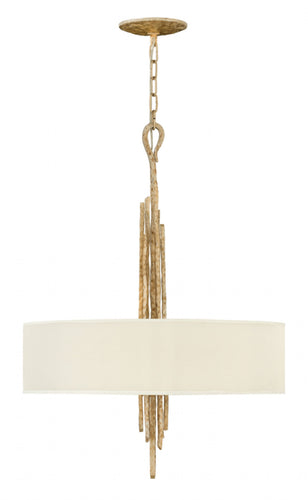 Champagne Gold Single Tier Pendant, Lighting, Laura of Pembroke