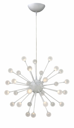 Cloud Single Tier Foyer Chandelier, Lighting, Laura of Pembroke