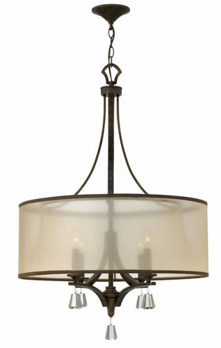 French Bronze Single Tier Chandelier, Lighting, Laura of Pembroke