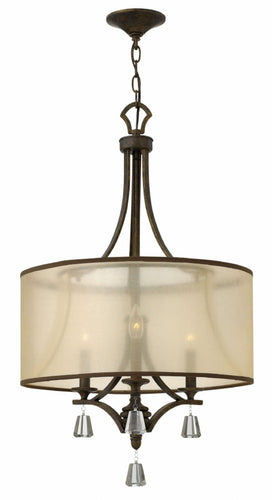 French Bronze Single Tier Chandelier, Lighting, Laura of Pembroke