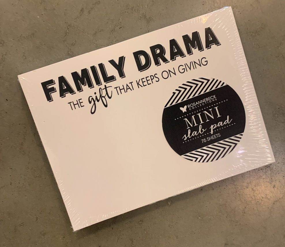 'Family Drama' Mini Slab Pad