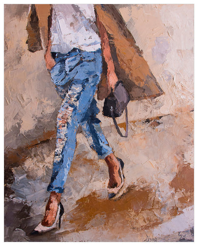 Figurative - Going Shopping Wall Art