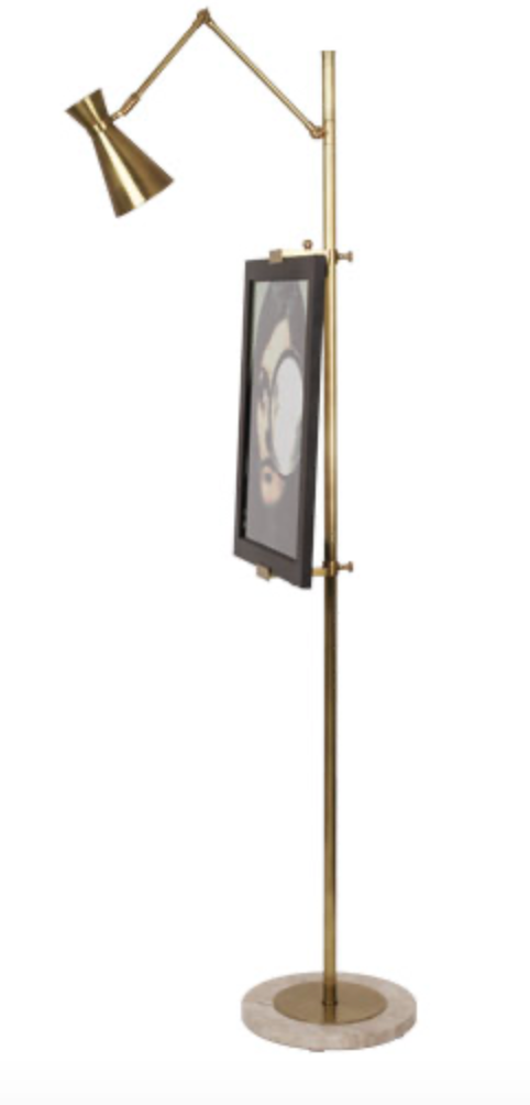 Floor Lamp with Easel 