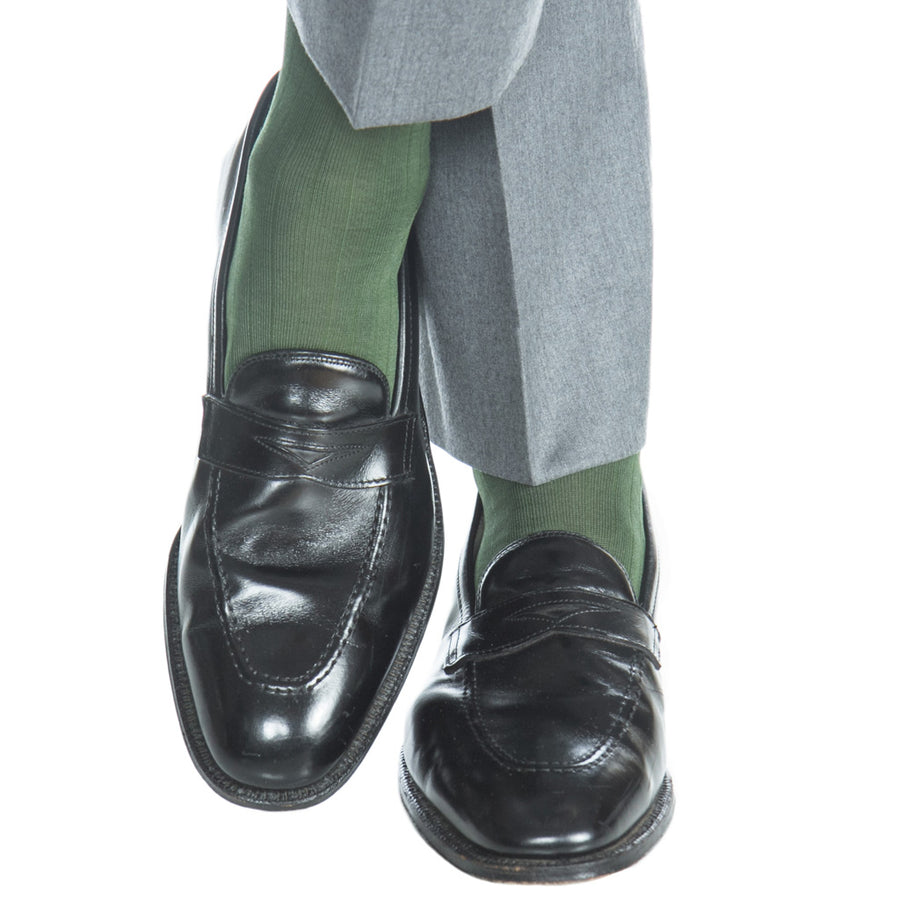 FOREST GREEN OTC SOCK