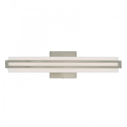 Fulton 20W LED Brushed Nickel Bath Vanity, Lighting, Laura of Pembroke