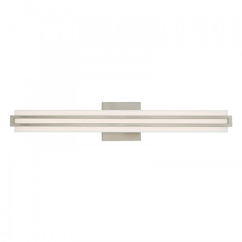 Fulton 32W LED Brushed Nickel Bath Vanity, Lighting, Laura of Pembroke