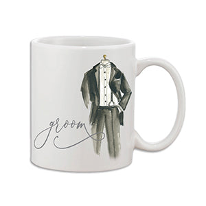 COFFEE MUG GROOM TUXEDO