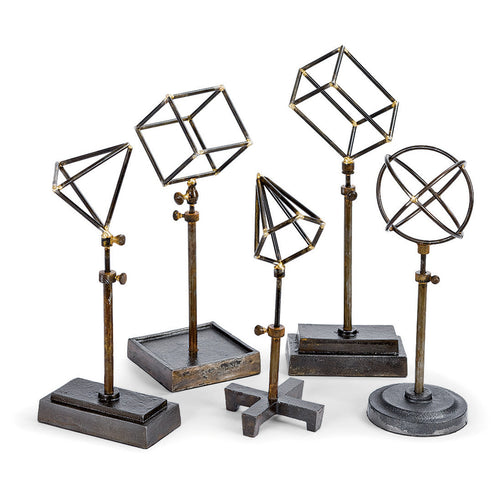 Geometrical Shapes on Stand