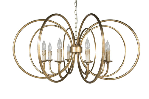 Gold Chandelier, Lighting, Laura of Pembroke