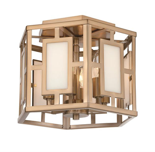 Hillcrest 6 Light Vibrant Gold Ceiling Mount, Lighting, Laura of Pembroke