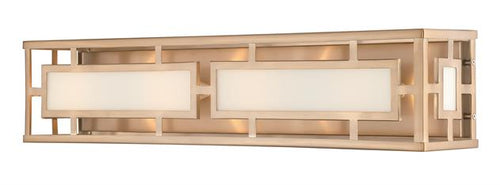 Hillcrest 4 Light Vibrant Gold Bathroom Vanity, Lighting, Laura of Pembroke