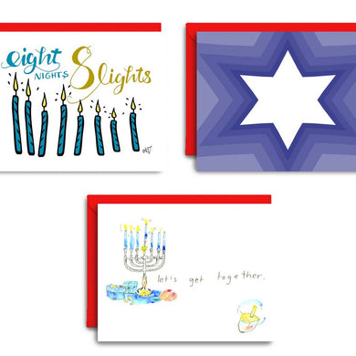 Hanukkah Wishes | Holiday Card Set