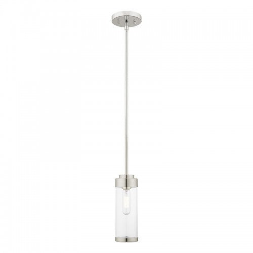 Hillcrest 1 Light Polished Chrome Mini Pendant, Lighting, Laura of Pembroke