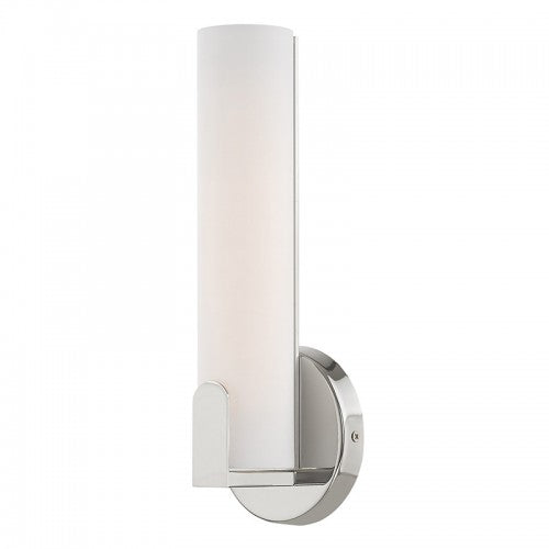 Lund 10W LED Polished Chrome Wall Sconce, Lighting, Laura of Pembroke