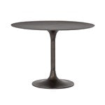 Laura of Pembroke Antique Rust Bistro Tulip Table