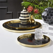 Black Round Tray, Home Accessories, Laura of Pembroke