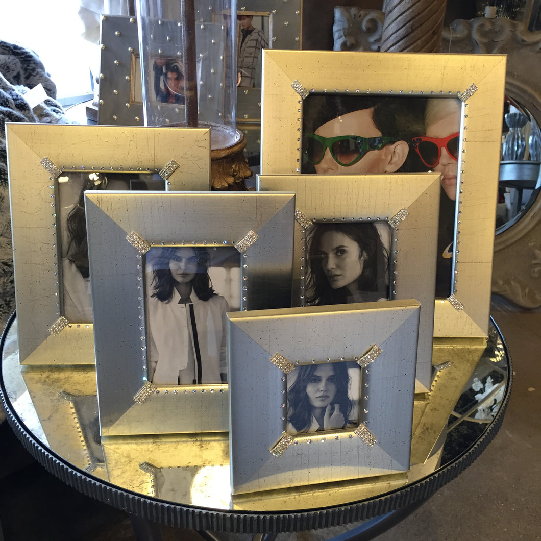 Silver Crystal Frame, Home Accessories, Laura of Pembroke