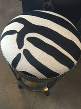 ZEBRANO SWIVEL BARSTOOL