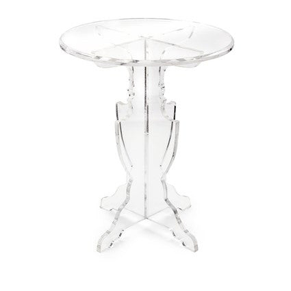 Acrylic Accent Table, Home Furnishings, Laura of Pembroke