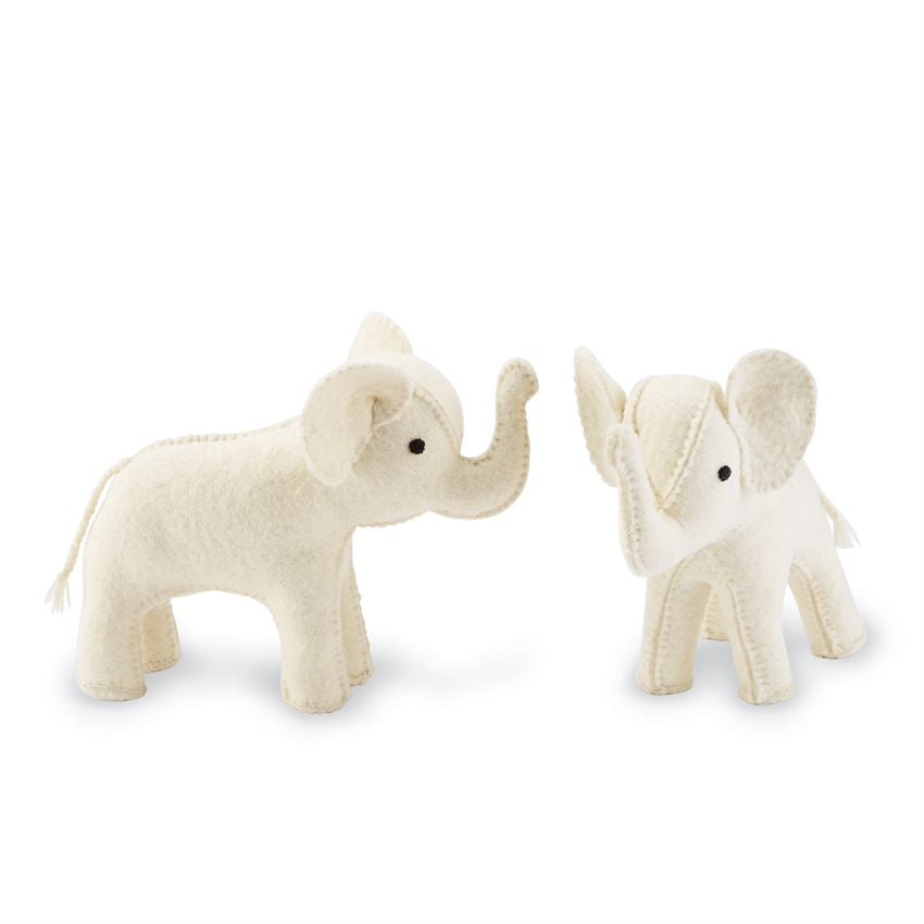IVORY ELEPHANT BOOKEND