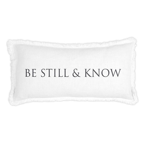 BE STILL PILLOW