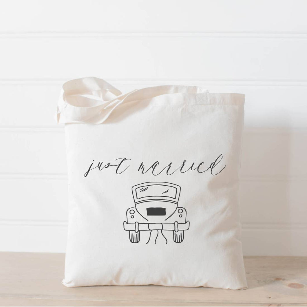 JUST MARRIED TOTE