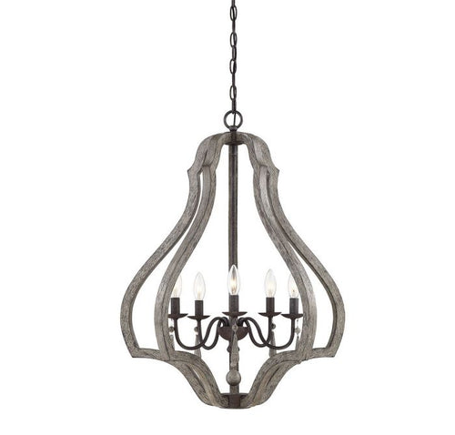 Kenwood 5 Light Foyer Lantern