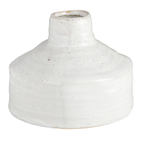 WIDE TOP ORGANIC VASE