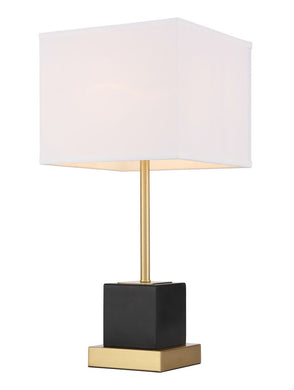 Lana 1 light Brass Table Lamp