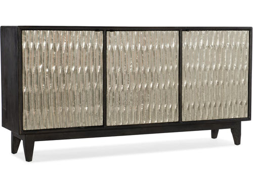 Living Room Shimmer Three-Door Credenza