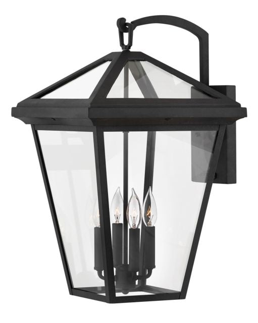 Alford Place Museum Black Wall Mount Lantern