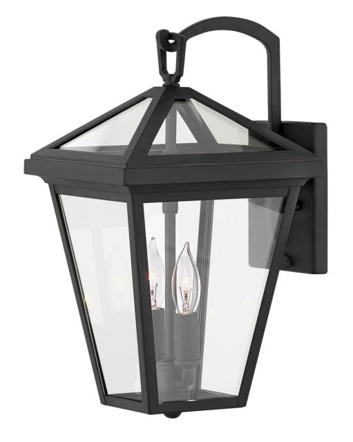LED Alford Place Museum Black Medium Wall Mount Lantern