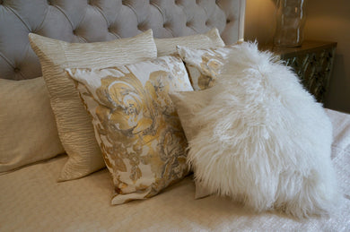 Glam Ivory Pillow, Home Accessories, Laura of Pembroke