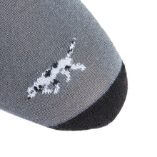 GREY BIRD DOG WOOL MC SOCK