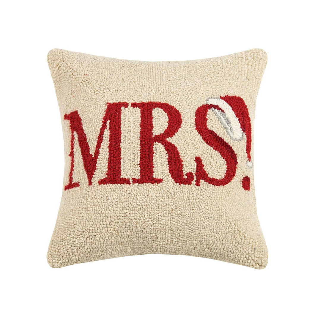 Mrs. Claus Hook Pillow