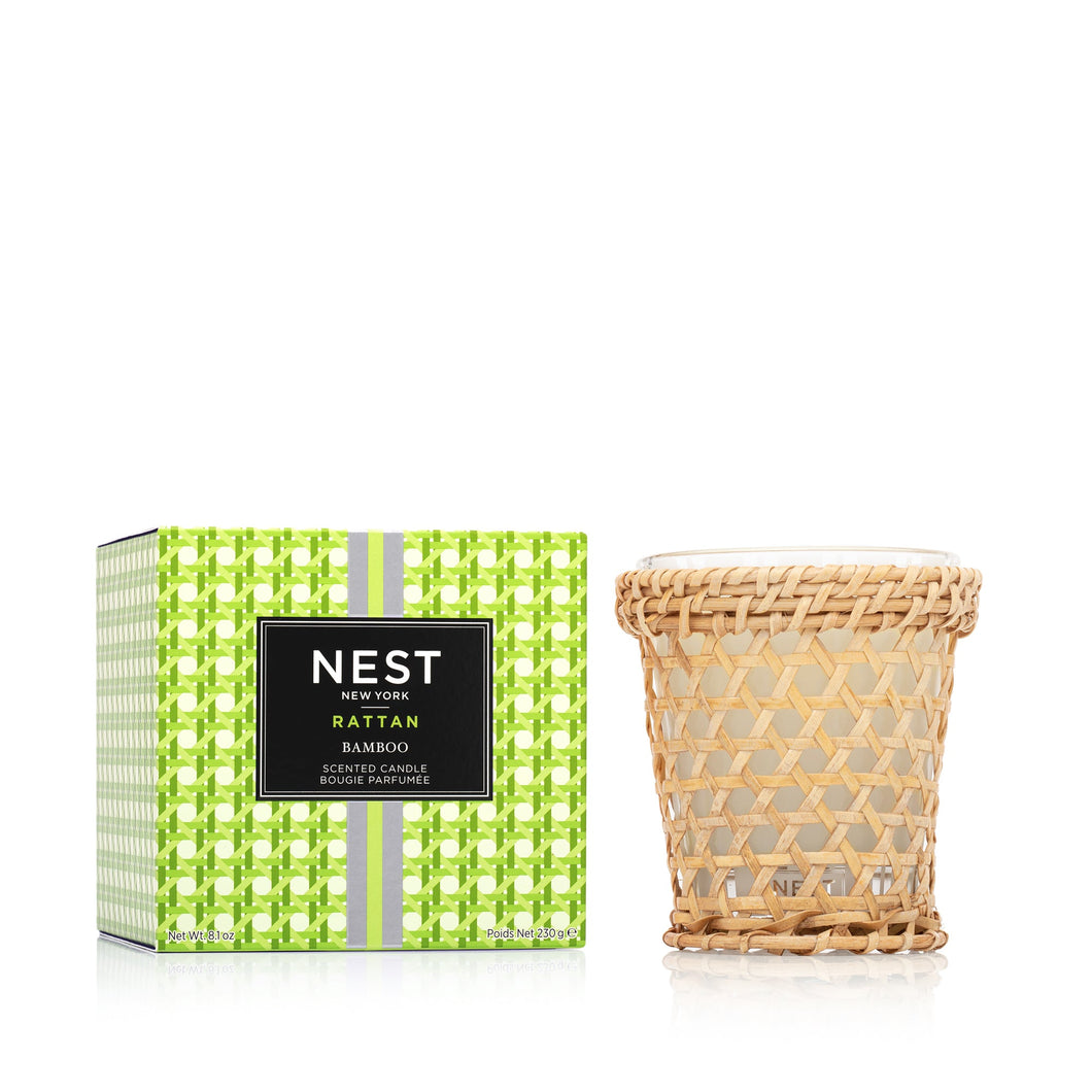RATTAN CANDLE BAMBOO