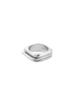 VEDA RING SIZE 7 SILVER