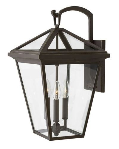 LED Alford Place Oil Rubbed Bronze Large Wall Mount Lantern