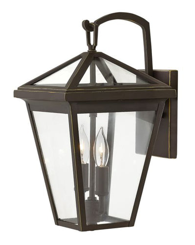 Alford Place Outdoor Oil Rubbed Bronze Small Wall Mount Lantern