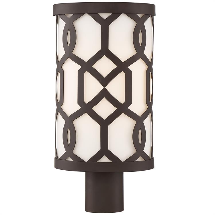 Dark Bronze Outdoor 1 Light Post