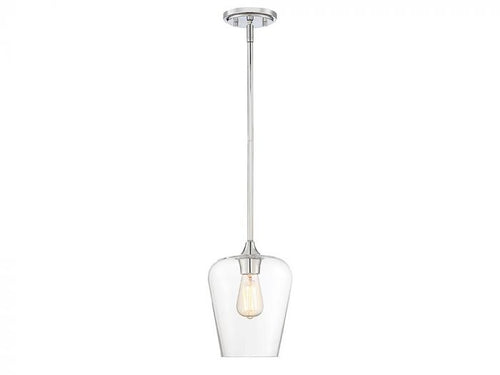 OCTAVE 1 LIGHT PENDANT, POLISHED CHROME