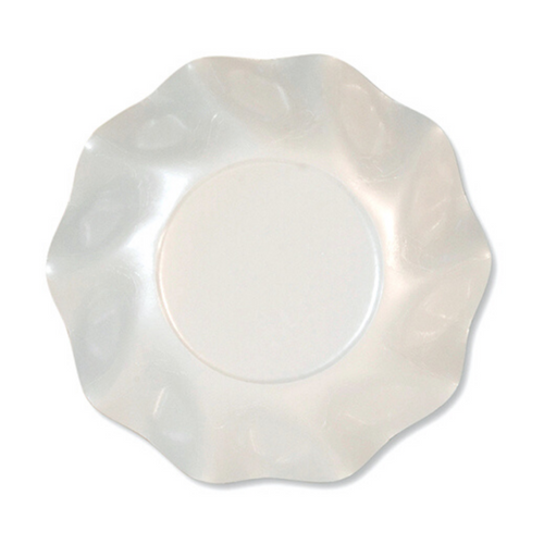 PEARLY WHITE PAPER APPETIZER/DESSERT BOWLS